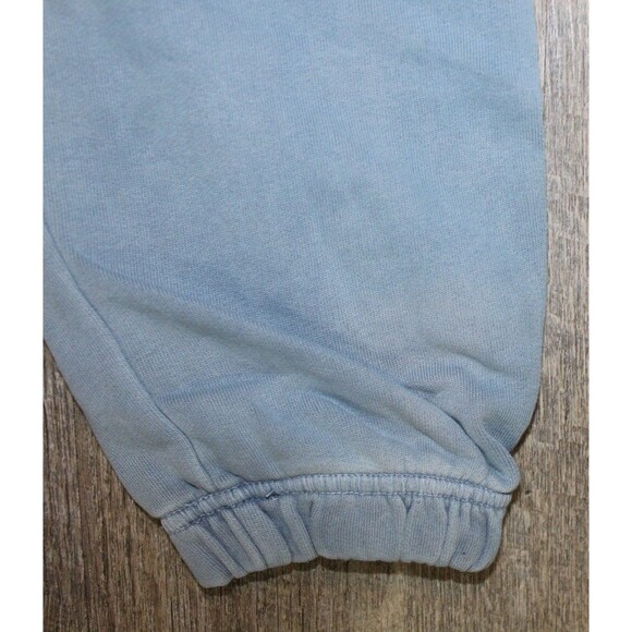 Mate The Label Organic Fleece Relaxed Pocket Jogger Sweatpants LIGHT BLUE XS NWT - Picture 4 of 5